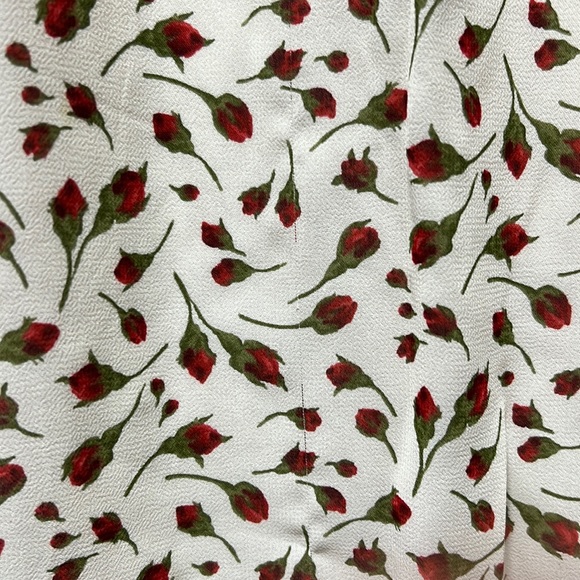 Reformation Genie Midi Dress Marion Rose Size 8 - Picture 14 of 15